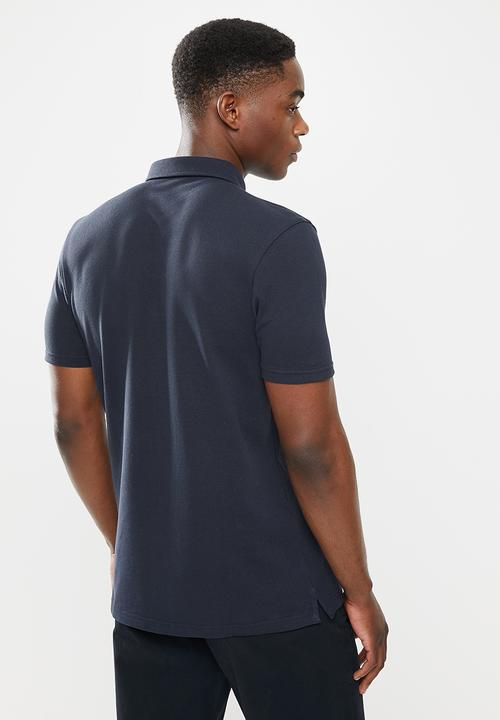 Ben Sherman - Shirt pique - navy