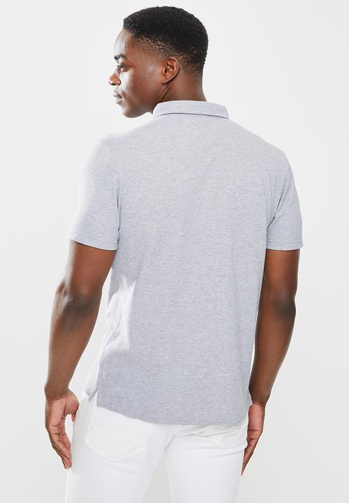 Ben Sherman - Shirt pique - grey-melange