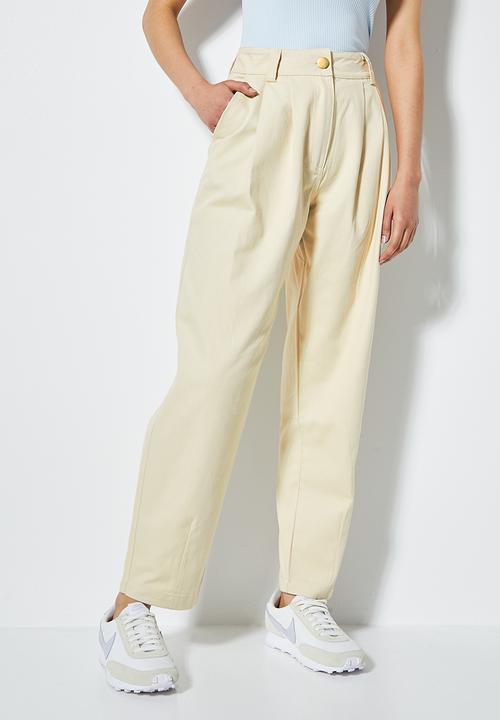 Superbalist - Balloon trouser - light stone