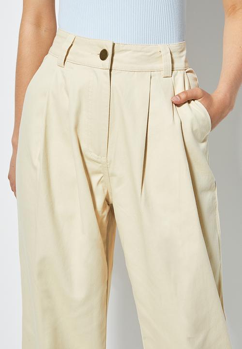 Superbalist - Balloon trouser - light stone