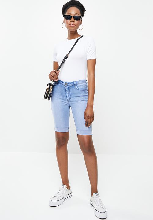 SISSY BOY - Axel bermuda with rolled hem - iight vintage