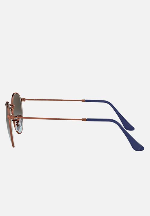 Ray-Ban - Round metal 53mm - dark bronze