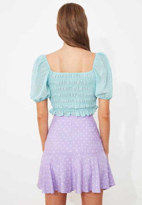 Trendyol - Mintos blouse - mint