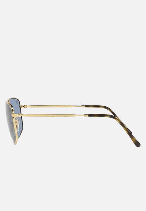 Ray-Ban - 0rb3666 56mm - blue & gold 