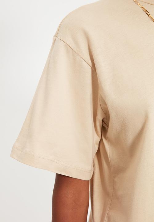 Trendyol - Bejtw t-shirt - stone