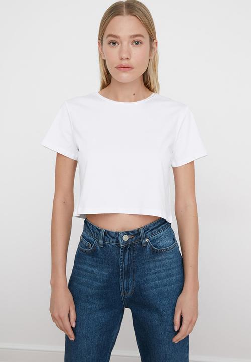 Trendyol - Beyazs - T-shirt - white