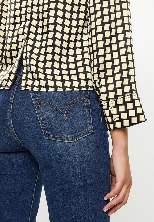 MANGO - Blouse quant - black