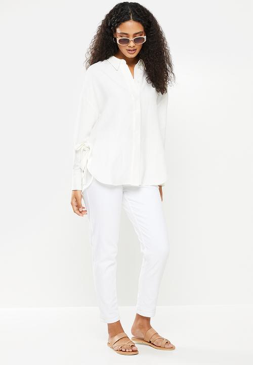 MANGO - Shirt bos - natural