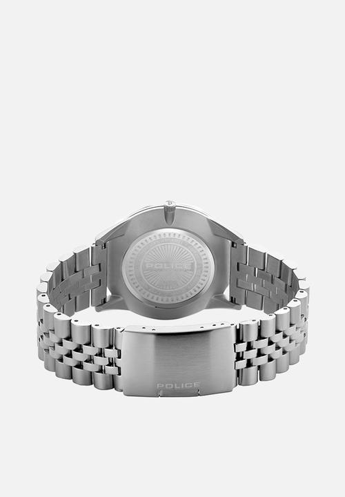 Police - Patriot 3 hand date watch - silver