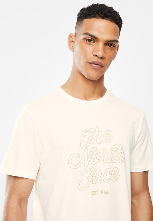 The North Face - Short sleeve natural wonders tee - cream