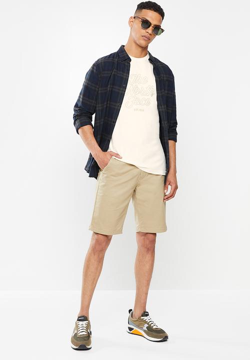 The North Face - Short sleeve natural wonders tee - cream