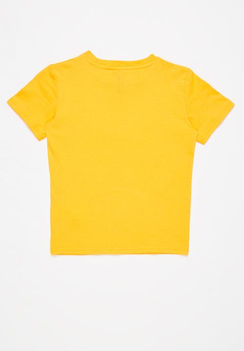 KAPPA - Authentic dugeys T-shirt - yellow 