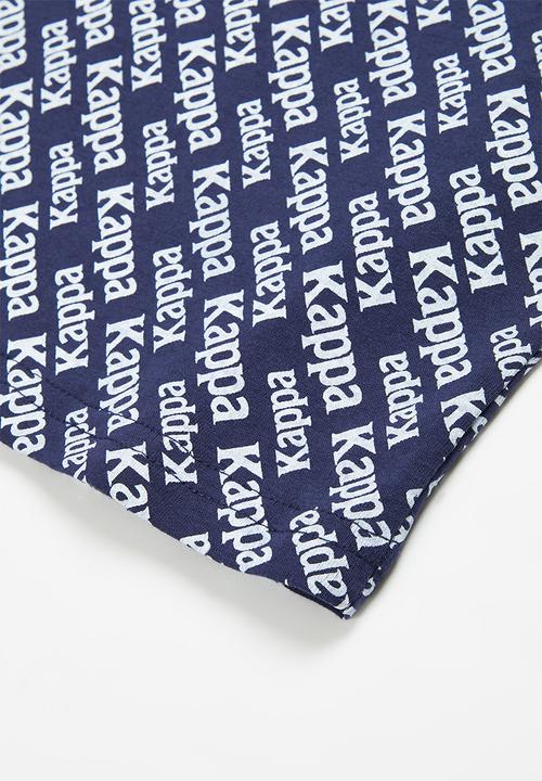 KAPPA - Authentic boby T-shirt - navy & white