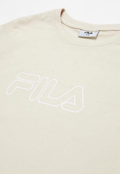 FILA - Mono storm crop box top - stone