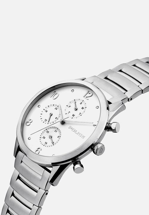 Police - Silfa chronograph watch - silver