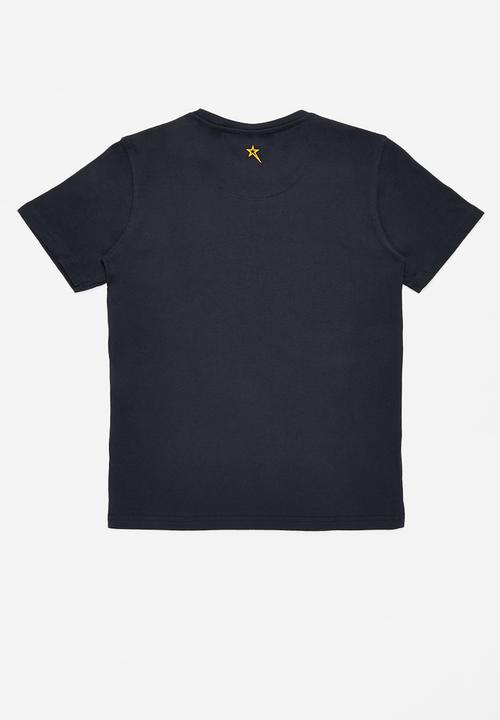 SOVIET - B shefford boys short sleeve logo tee - navy