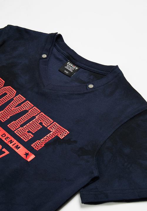 SOVIET - B reinhardt fashion tee - navy