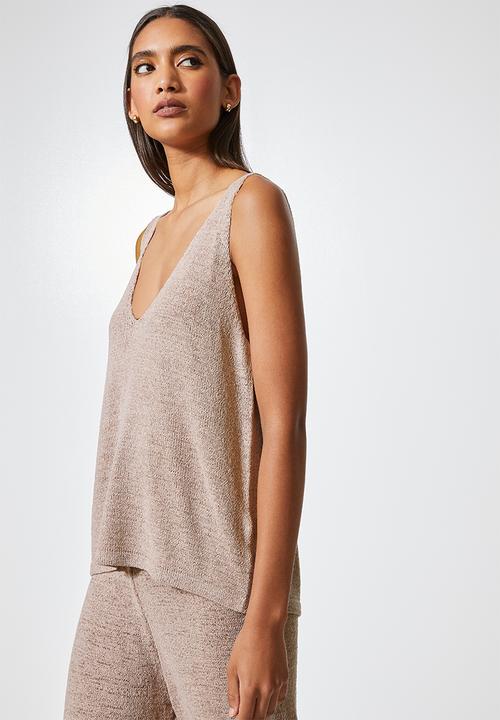Superbalist - Summer knit vest - stone