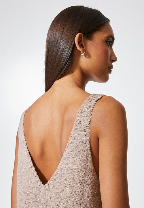 Superbalist - Summer knit vest - stone
