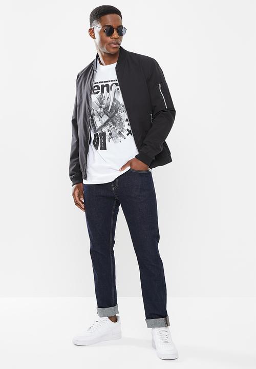 Bench - Fontaine short sleeve tee - white
