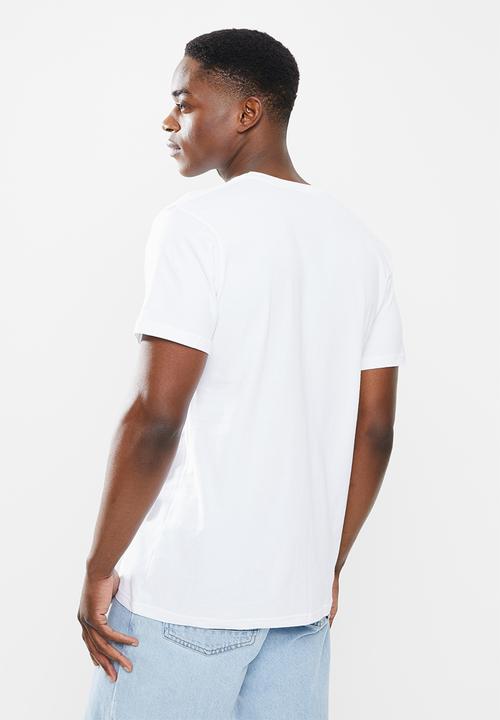 Bench - Forsberg short sleeve tee - white