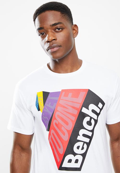 Bench - Forsberg short sleeve tee - white