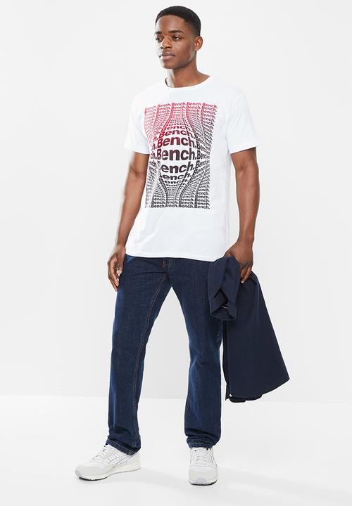 Bench - Conacher short sleeve tee - white