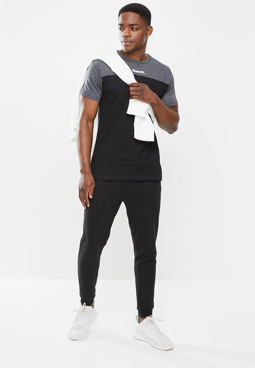 Bench - Theon short sleeve tee - charcoal marl