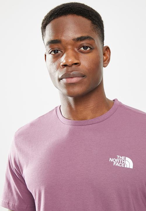 The North Face - Short sleeve simple dome tee - purple