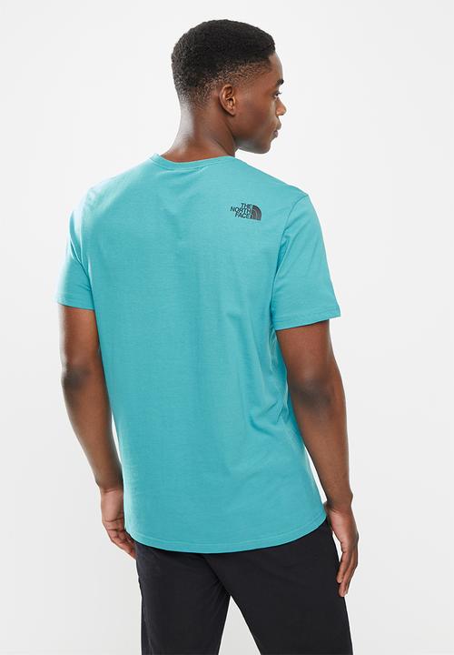 The North Face - Fine short sleeve tee - transantarctic blue