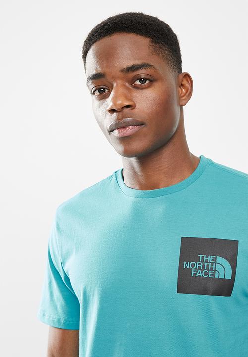The North Face - Fine short sleeve tee - transantarctic blue