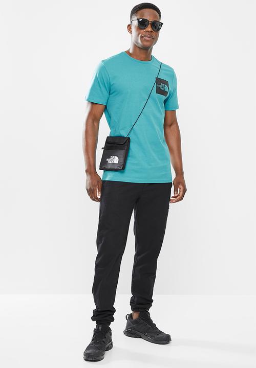 The North Face - Fine short sleeve tee - transantarctic blue
