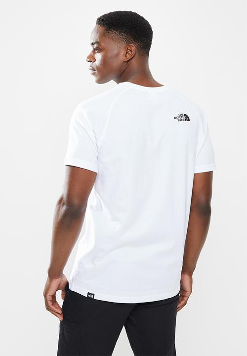The North Face - Raglan short sleeve redbox tee - white