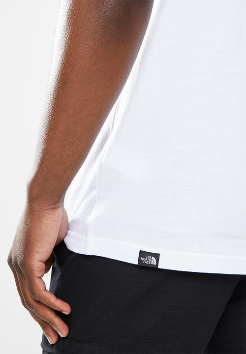 The North Face - Raglan short sleeve redbox tee - white