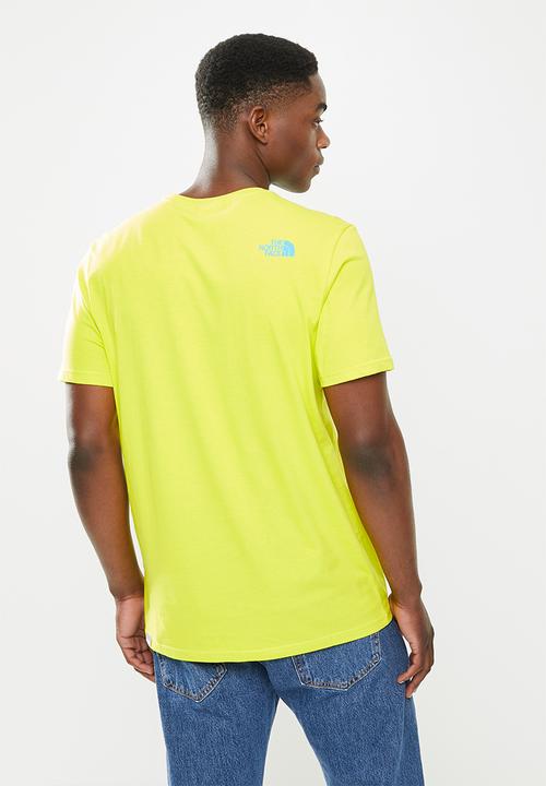 The North Face - Short sleeve rust tee - green