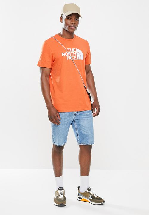 The North Face - Short sleeve easy tee - burnt orange