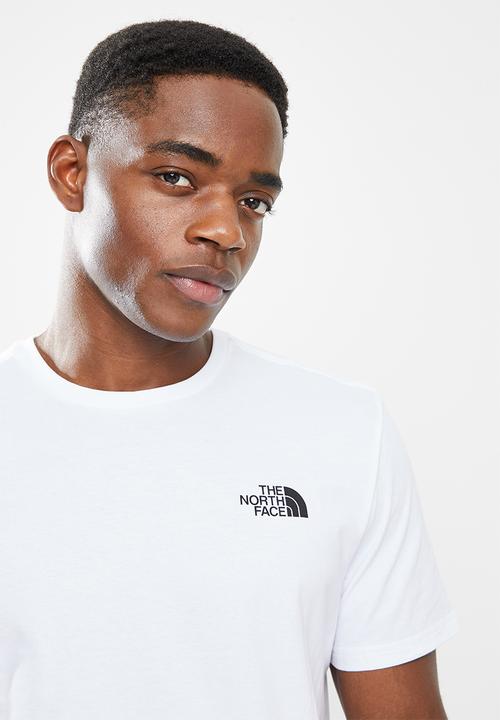 The North Face - Mens short sleeve tee - white