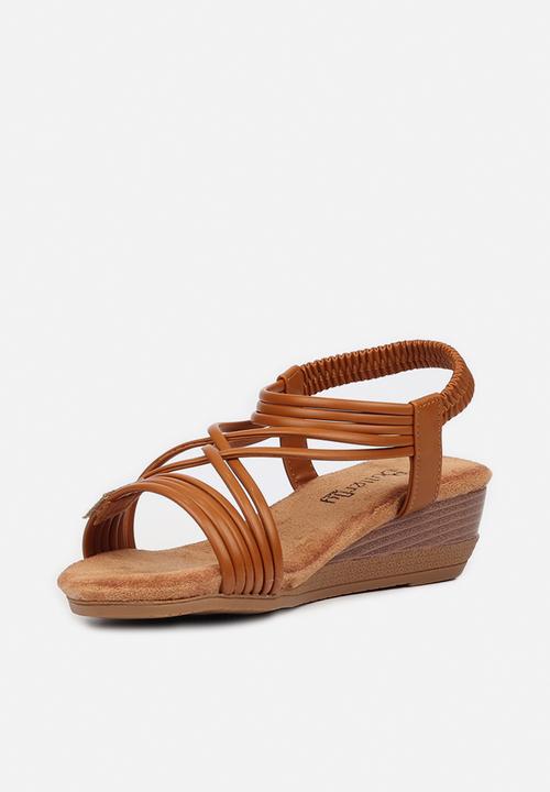 Butterfly Feet - Linah 4 wedge - tan