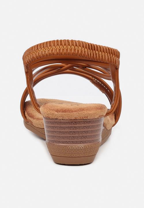 Butterfly Feet - Linah 4 wedge - tan