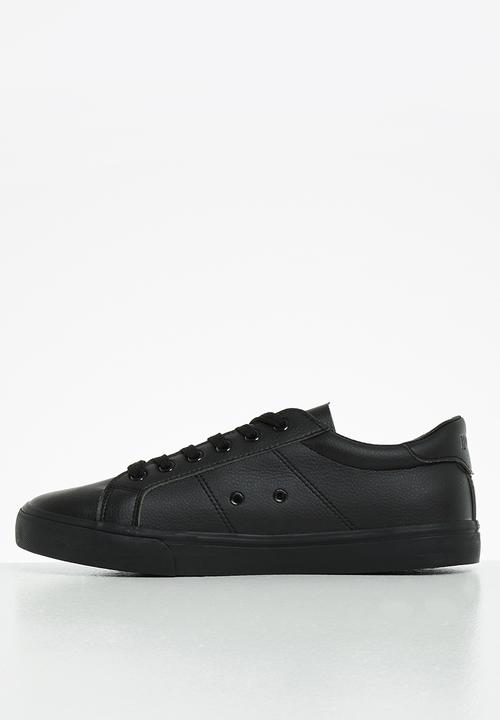 POLO - Oliver leather sneaker - black