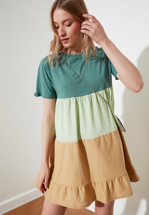 Trendyol - Yeşil dress - multi 