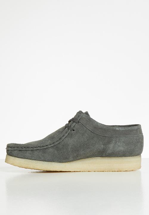 Grasshoppers - Dax origin suede moccasin - charcoal