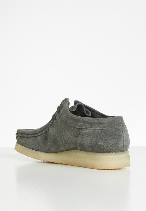 Grasshoppers - Dax origin suede moccasin - charcoal