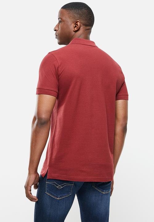 Hi-Tec - Pique polo - burgundy