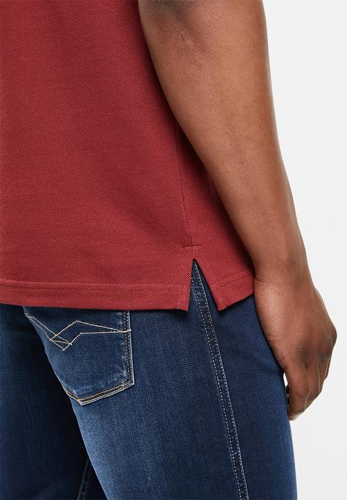 Hi-Tec - Pique polo - burgundy
