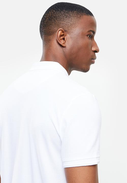 Original Penguin - Raised rib polo - white
