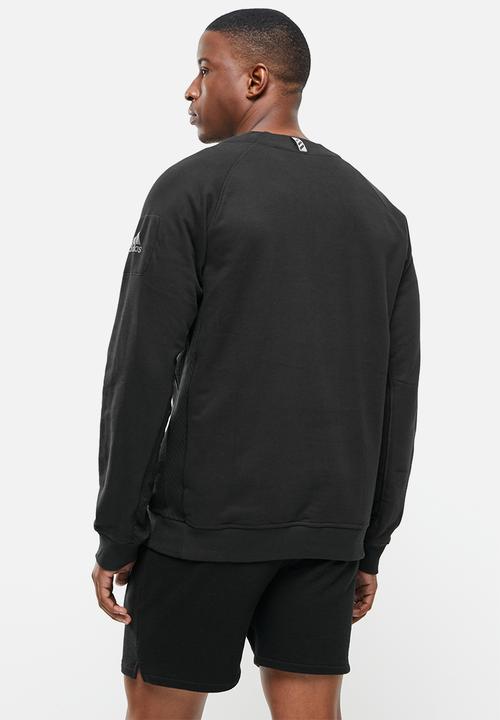 adidas Originals - UNLIMITED CREW SWEATSHIRT - black