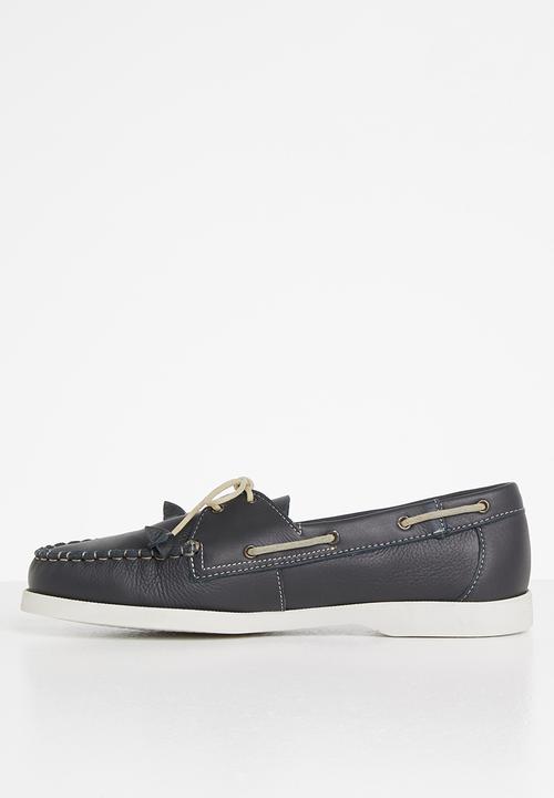 Grasshoppers - Zora natan leather - navy