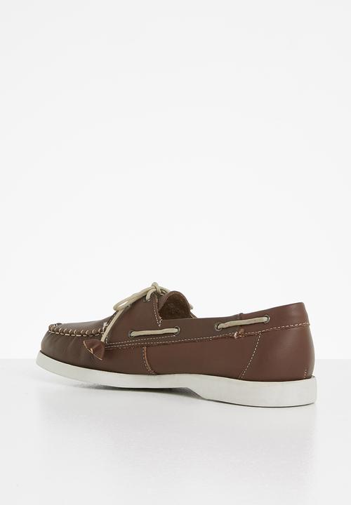 Grasshoppers - Zora natan leather - dark tan