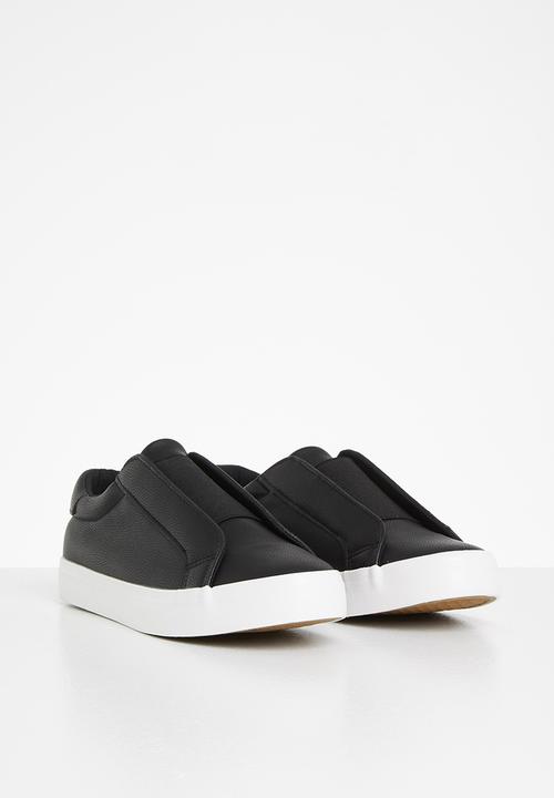TOMY - Elastic slip on - black